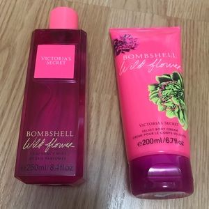 VICTORIA SECRET BOMBSHELL WILDFLOWER BUNDLE NWT